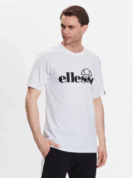 ELLESSE Tričko Fuenti černá bílá