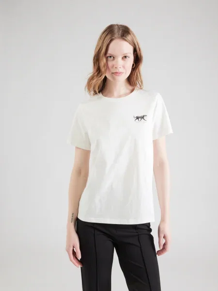 GARCIA Tricou negru alb