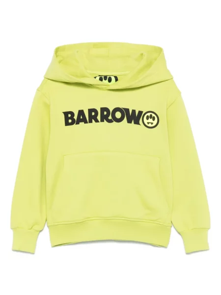 Bluza z kapturem dziecięca Barrow zielona