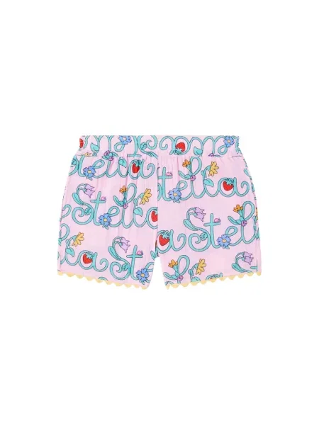 Gyerek rövidnadrág Stella Mccartney rózsaszín