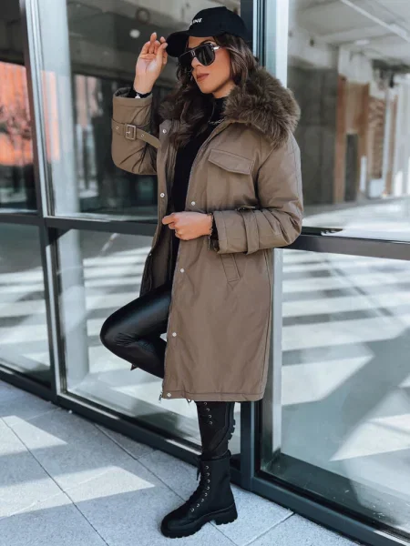 Geacă parka Dstreet maro