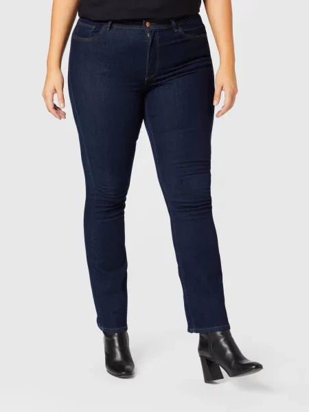 ONLY Carmakoma Džínsy Sally denim modrá