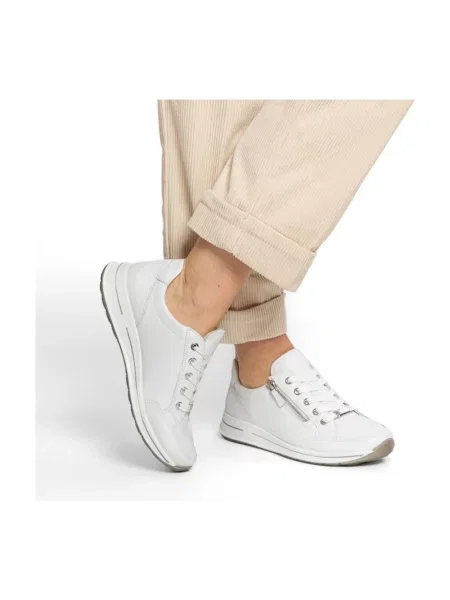 Sneakersy Ara skórzane białe
