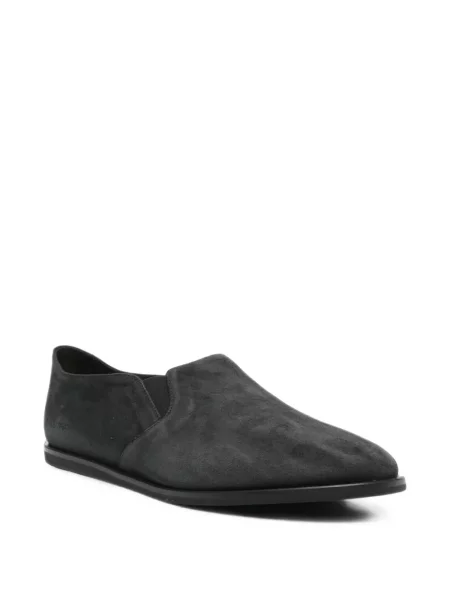 Chiloți Common Projects din piele de căprioară slip-on negru