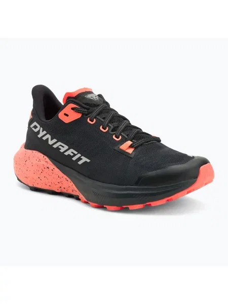 Дамски обувки за бягане DYNAFIT Trail Reflective black out/fluo coral черно