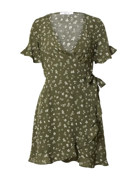 ABOUT YOU Rochie de vară Jasmina kaki alb