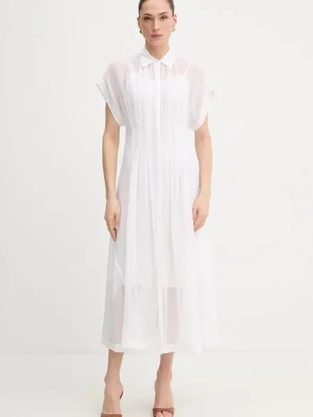 Сукня з додаванням льону BOSS Davinata