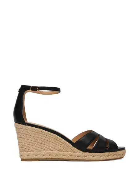 Espadrile Lauren Ralph Lauren cu pană negru