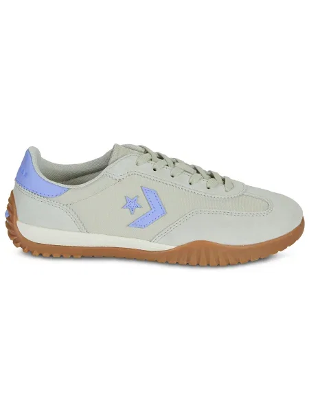 Semišové bežecké tenisky Converse sivá