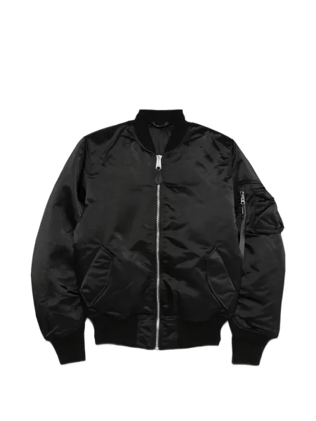 Długa kurtka Alpha Industries czarna