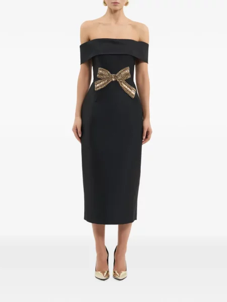 Rochie midi Rebecca Vallance negru