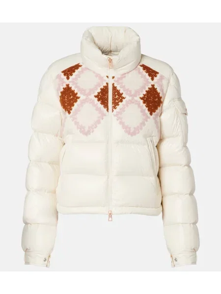 Kurtka puchowa Moncler biała