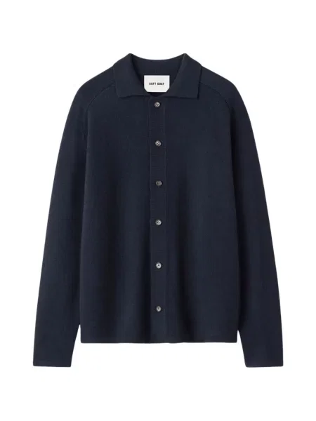 Cardigan Soft Goat din cașmir albastru