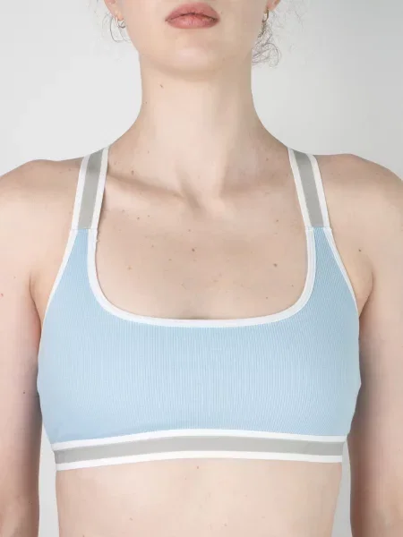 Топ Elegante голубой