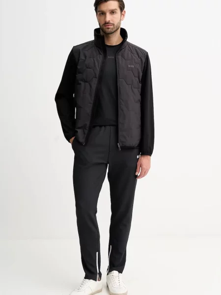 Демисезонная куртка Boss Green черная