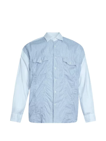 Cămașă Comme Des Garçons Homme cu dungi alb