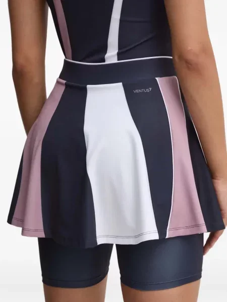 Fustă Ea7 Emporio Armani albastru