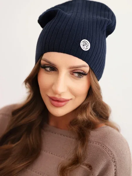 Căciulă Kesi de lână albastru