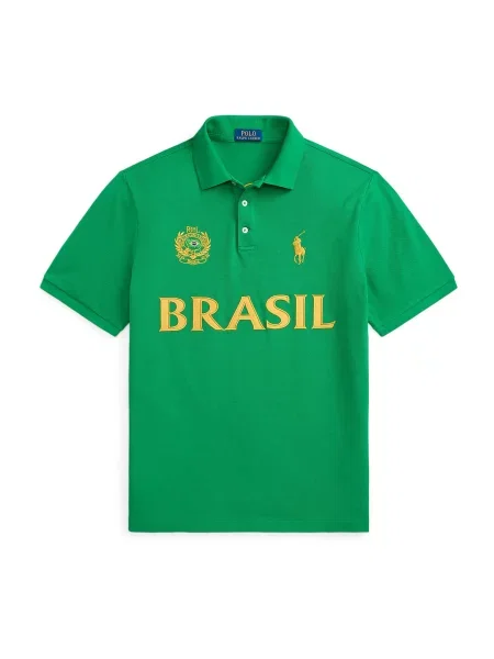 Polo Ralph Lauren Tricou închis / verde galben