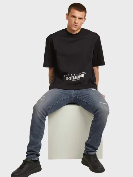 Футболка G-star Raw чорна