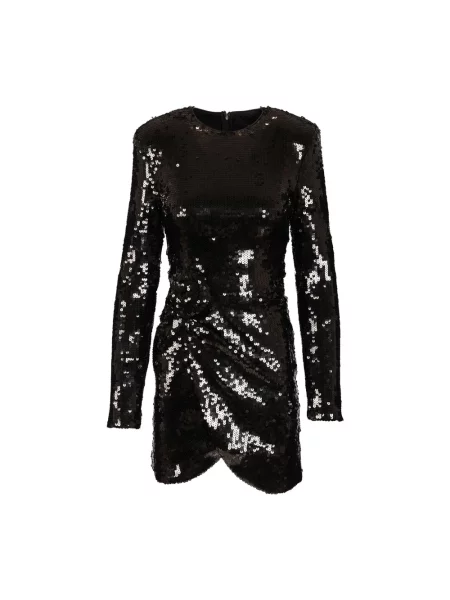 Rotate SEQUINS sukienka czarna