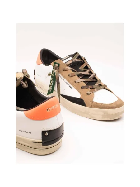 Pantofi Crime London alb