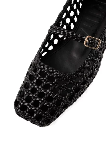 Μπαλαρίνες Souliers Martinez με αγκράφα μαύρο