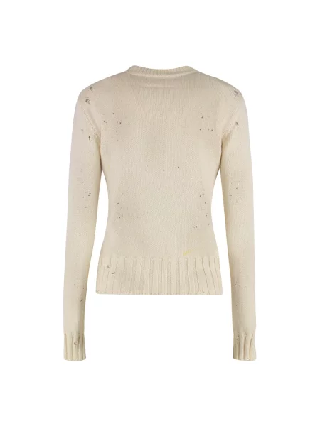 Sweter Mm6 Maison Margiela beżowy