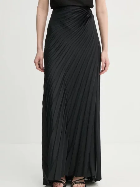 A.L.C. spódnica maxi rozkloszowana czarny