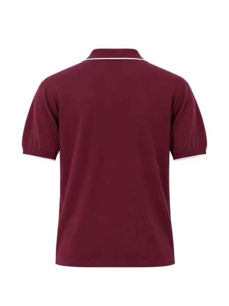 Gulerat tricou polo Mc2 Saint Barth roșu