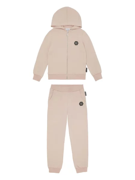 Komplet dresowy dziecięcy Philipp Plein różowy