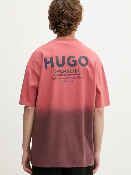 HUGO Blue tricou pentru bărbați din Nalono_F albastru