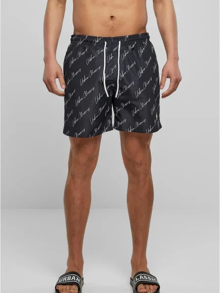 Долнища на бански Urban Classics черно