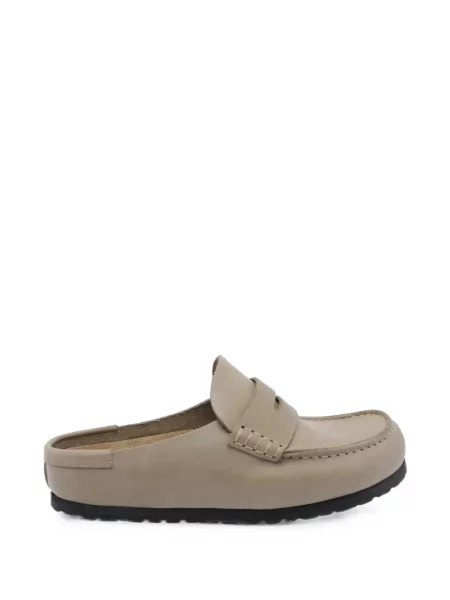 Papuci tip mules Birkenstock din piele