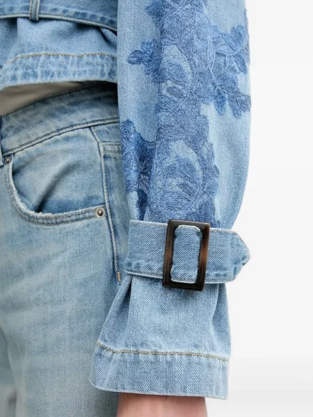 Geacă de blugi Ermanno Scervino albastru