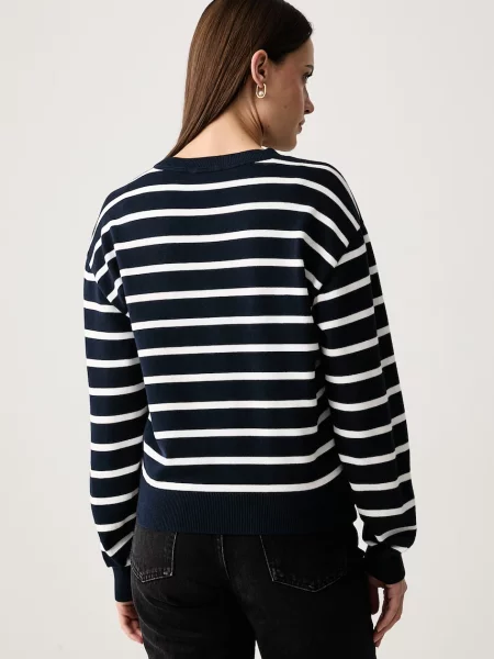 Tommy Hilfiger sweter granatowy