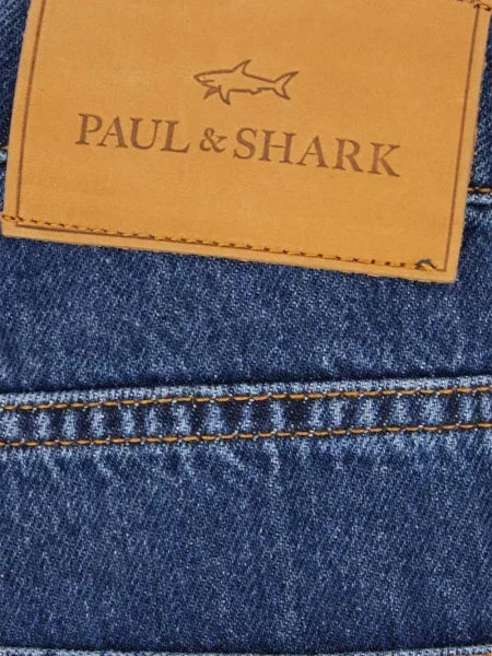 Blugi drepți Paul & Shark albastru