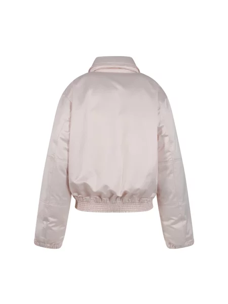 Kurtka bomber Victoria Beckham beżowy