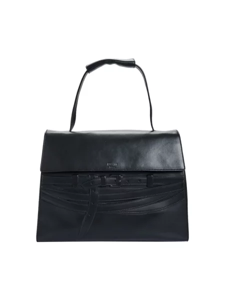 Torebka Moschino wiązana czarna