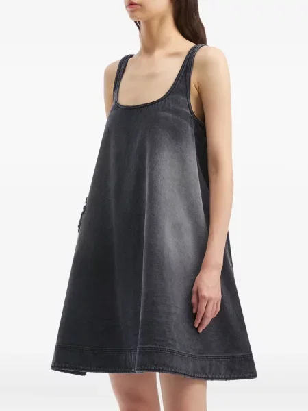 Rochie mini Simone Rocha cu aplicații gri