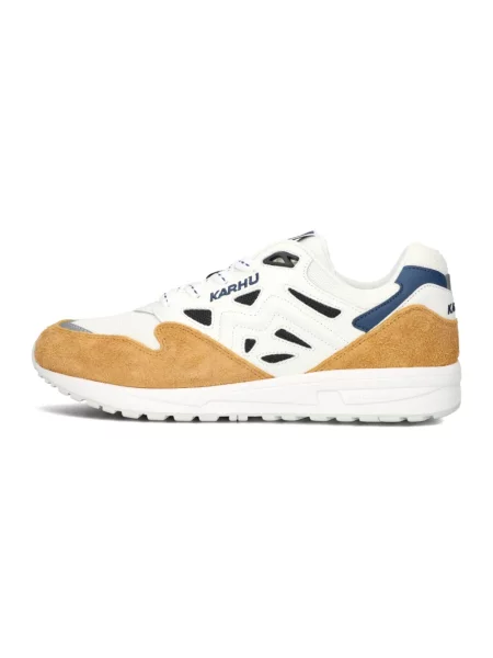 Sneakersy Karhu zamszowe białe