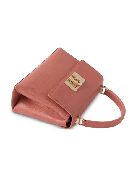 Torebka Furla skórzana różowa