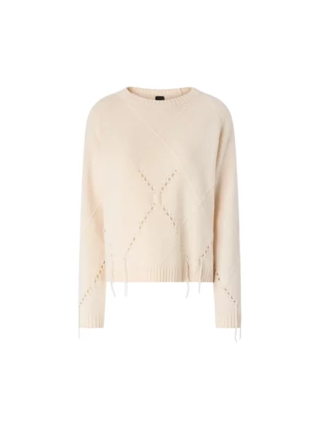 Sweter Pinko wełniany beżowy