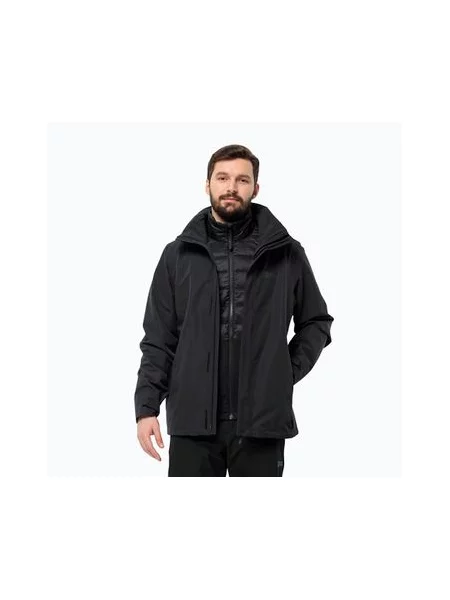 Куртка Jack Wolfskin черная