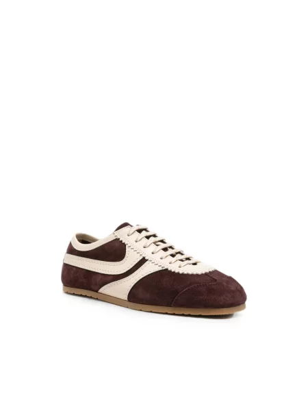 Sneakersy Dries Van Noten zamszowe brązowe