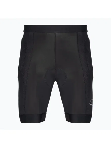 Pantaloni scurți de ciclism pentru bărbați Fox Racing Baseframe cu protecții negru