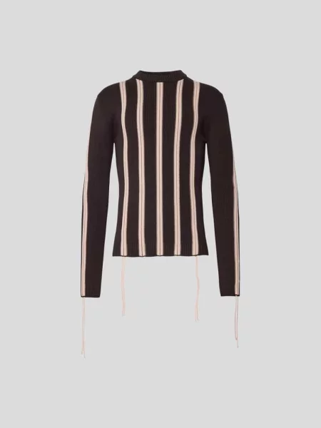 Sweter w dzianinowym wyglądzie Gmbh