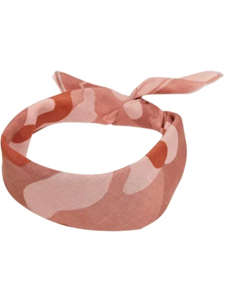 MSTRDS Kendő Camo rozsdabarna / rózsa / fáradt rózsaszín
