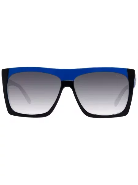 Okulary przeciwsłoneczne Emilio Pucci niebieskie