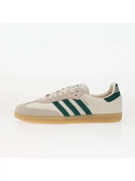 Tenisky adidas Samba Og Cloud White/ Collegiate Green/ Gum EUR 43 bílé